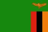 Official vector flag of Zambia .